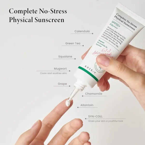 AXIS - Y - Complete No-Stress Physical Sunscreen V3 (50ml)